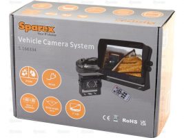 Sistema retrocamera cablato Con 7″ HD Monitore & Videoregistratore